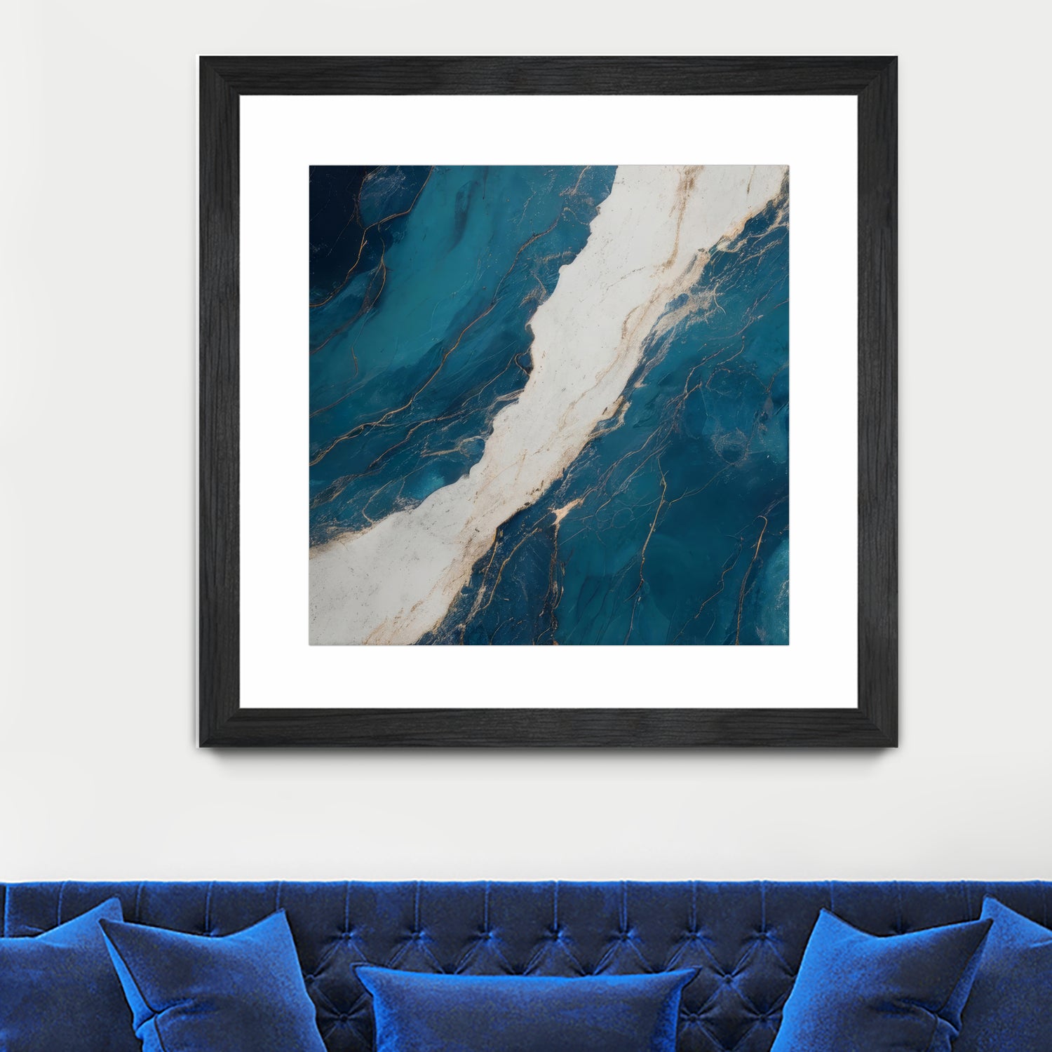 Marble Ocean Flow by Alpenglow Workshop on GIANT ART - abstract abstract art decor
