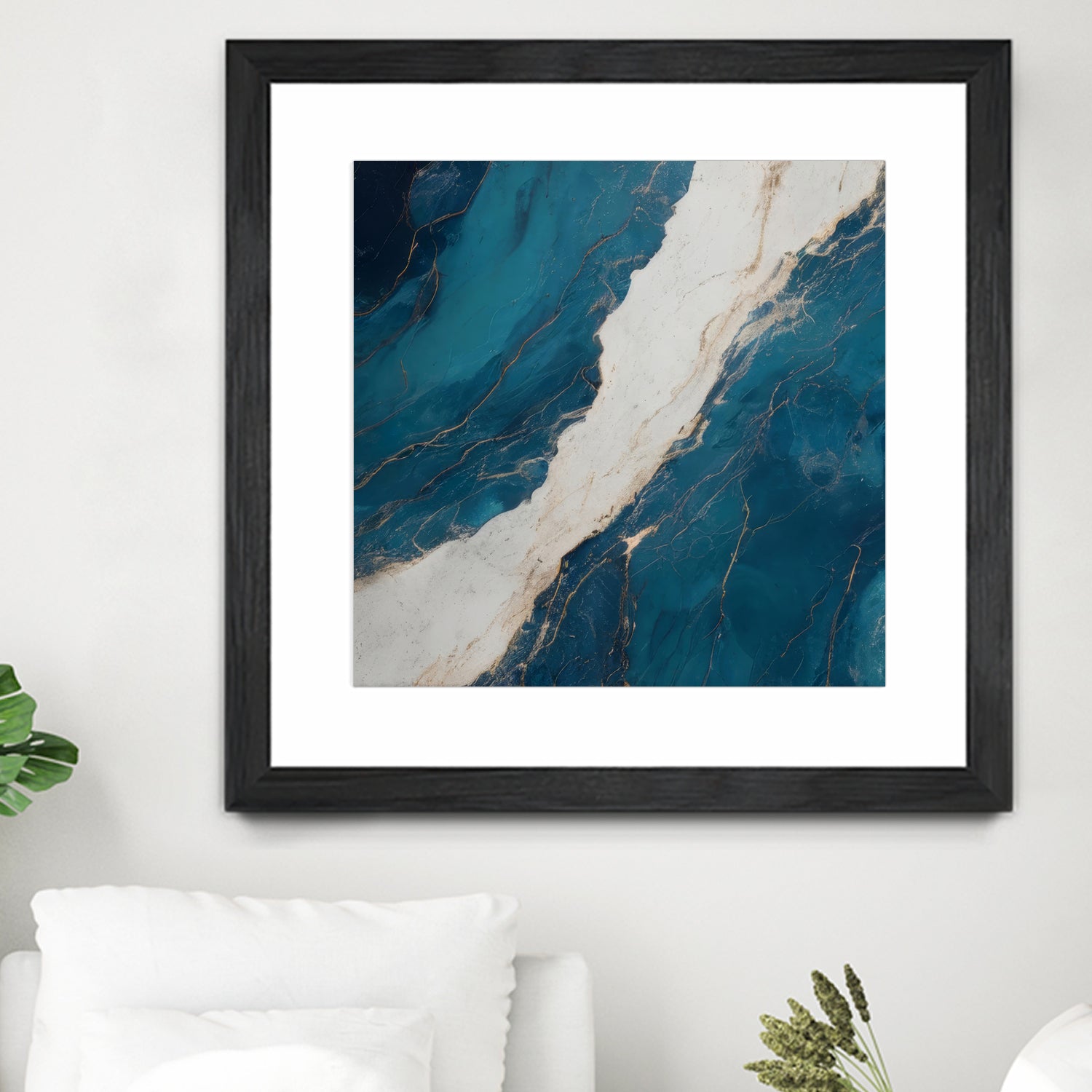 Marble Ocean Flow by Alpenglow Workshop on GIANT ART - abstract abstract art decor