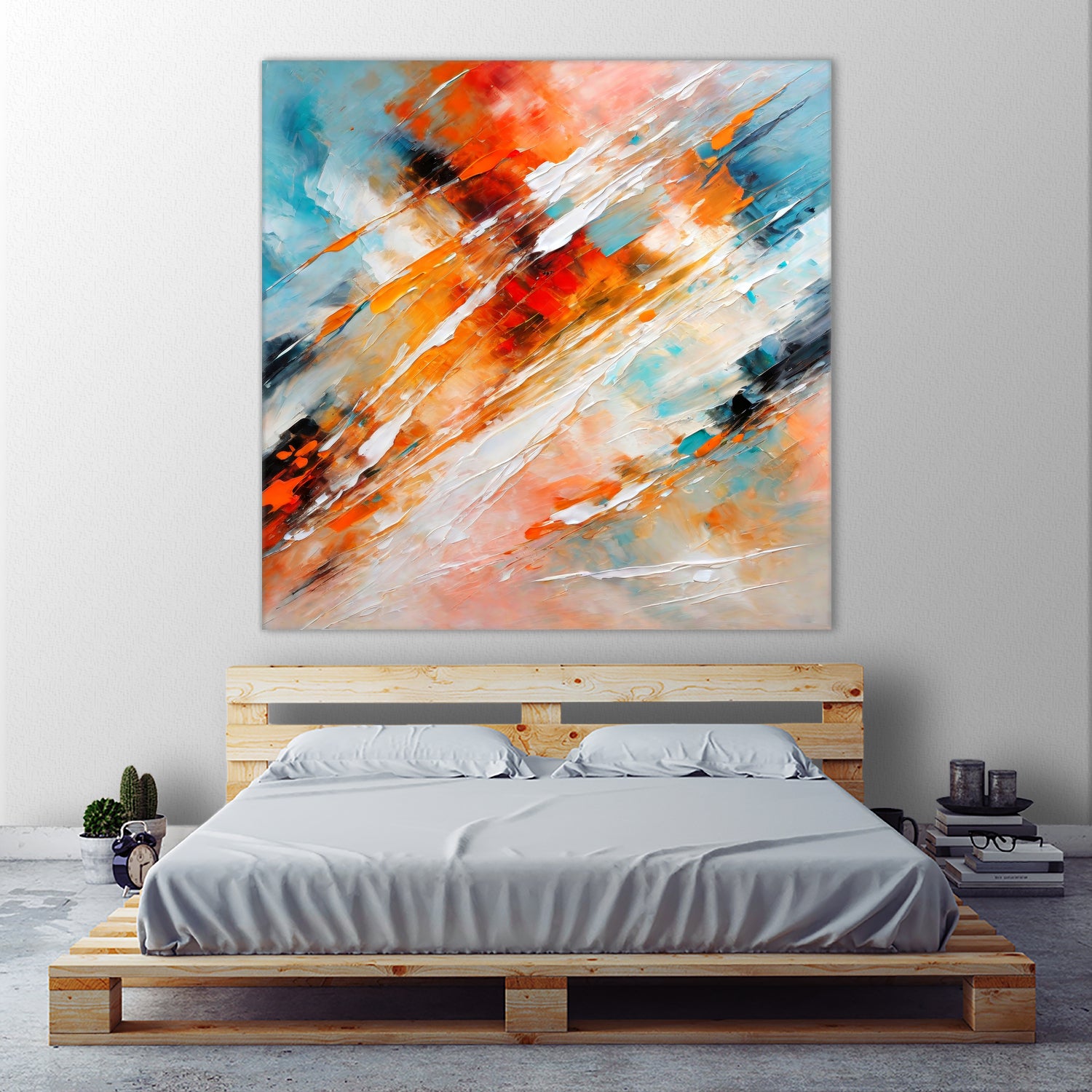 Impressionist Colorful Abstract by Alpenglow Workshop on GIANT ART - abstract abstract painting
