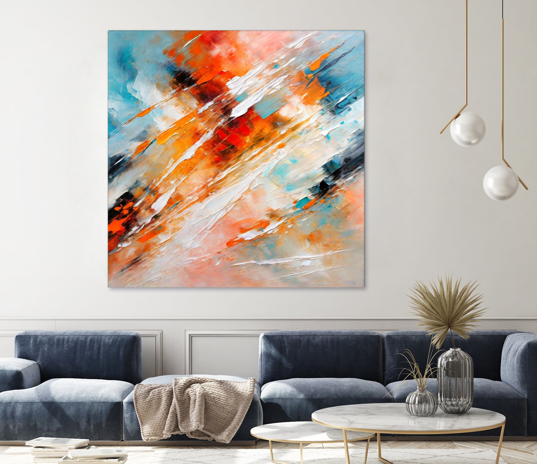 Impressionist Colorful Abstract by Alpenglow Workshop on GIANT ART - abstract abstract painting
