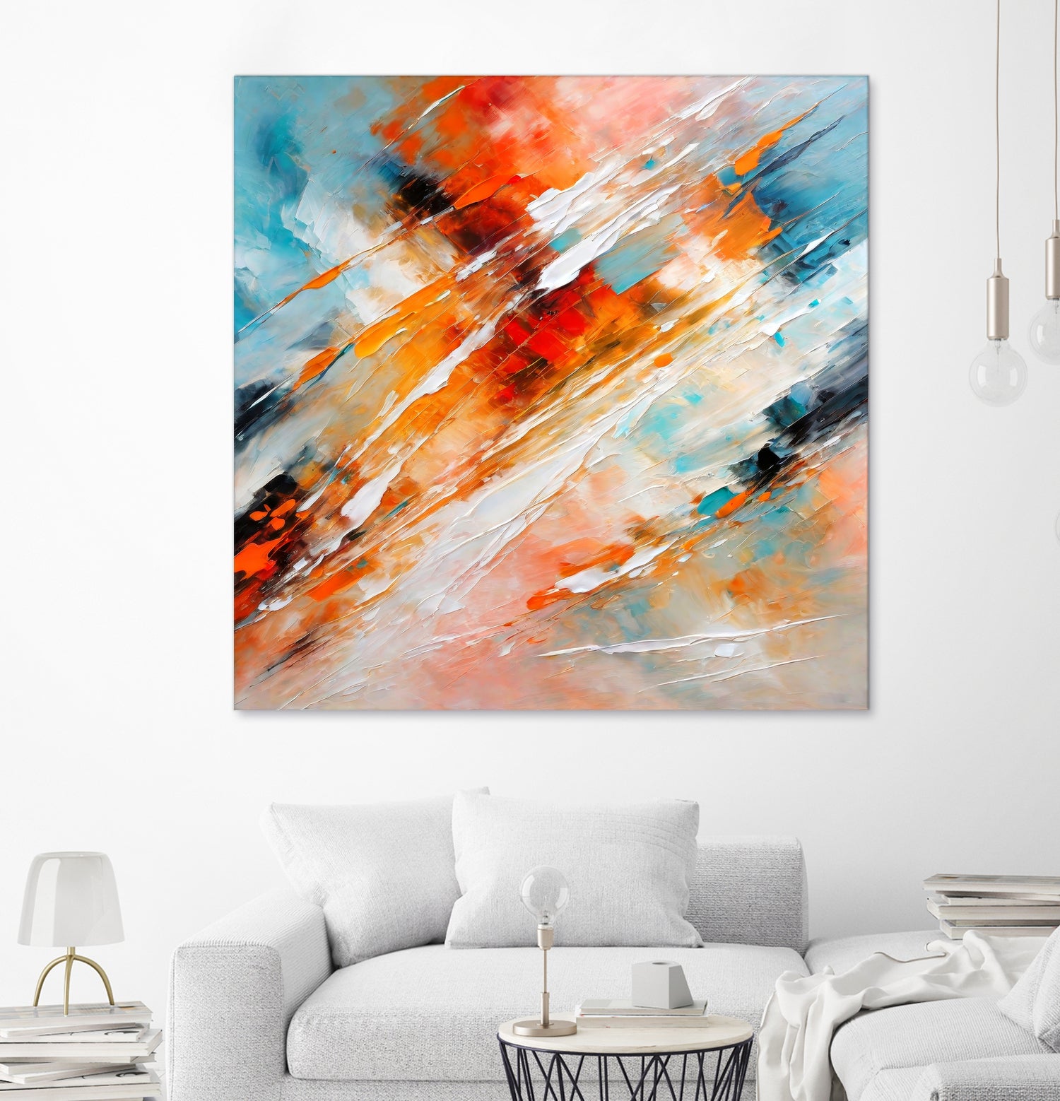 Impressionist Colorful Abstract by Alpenglow Workshop on GIANT ART - abstract abstract painting