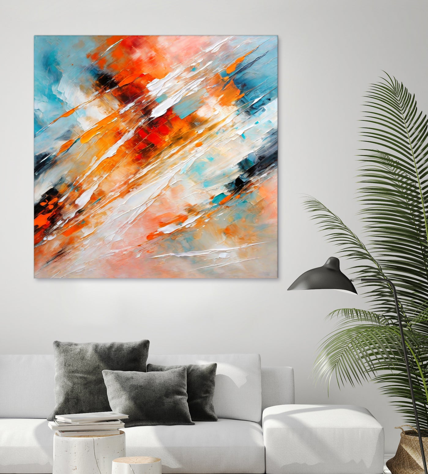 Impressionist Colorful Abstract by Alpenglow Workshop on GIANT ART - abstract abstract painting