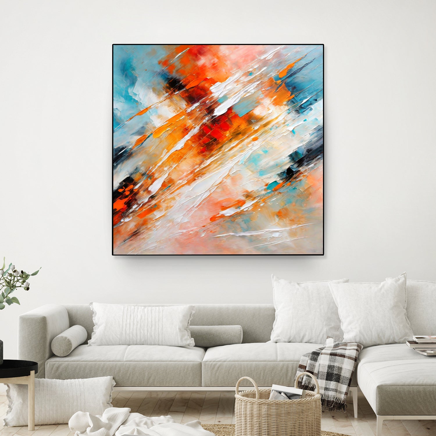 Impressionist Colorful Abstract by Alpenglow Workshop on GIANT ART - abstract abstract painting