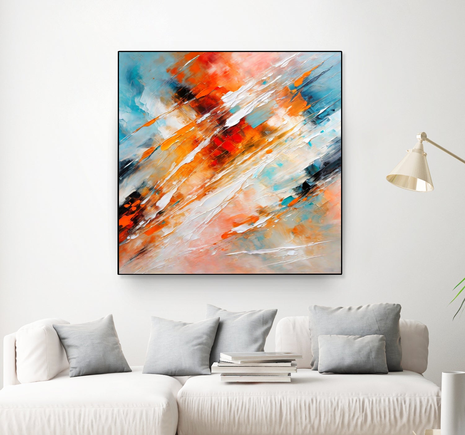 Impressionist Colorful Abstract by Alpenglow Workshop on GIANT ART - abstract abstract painting