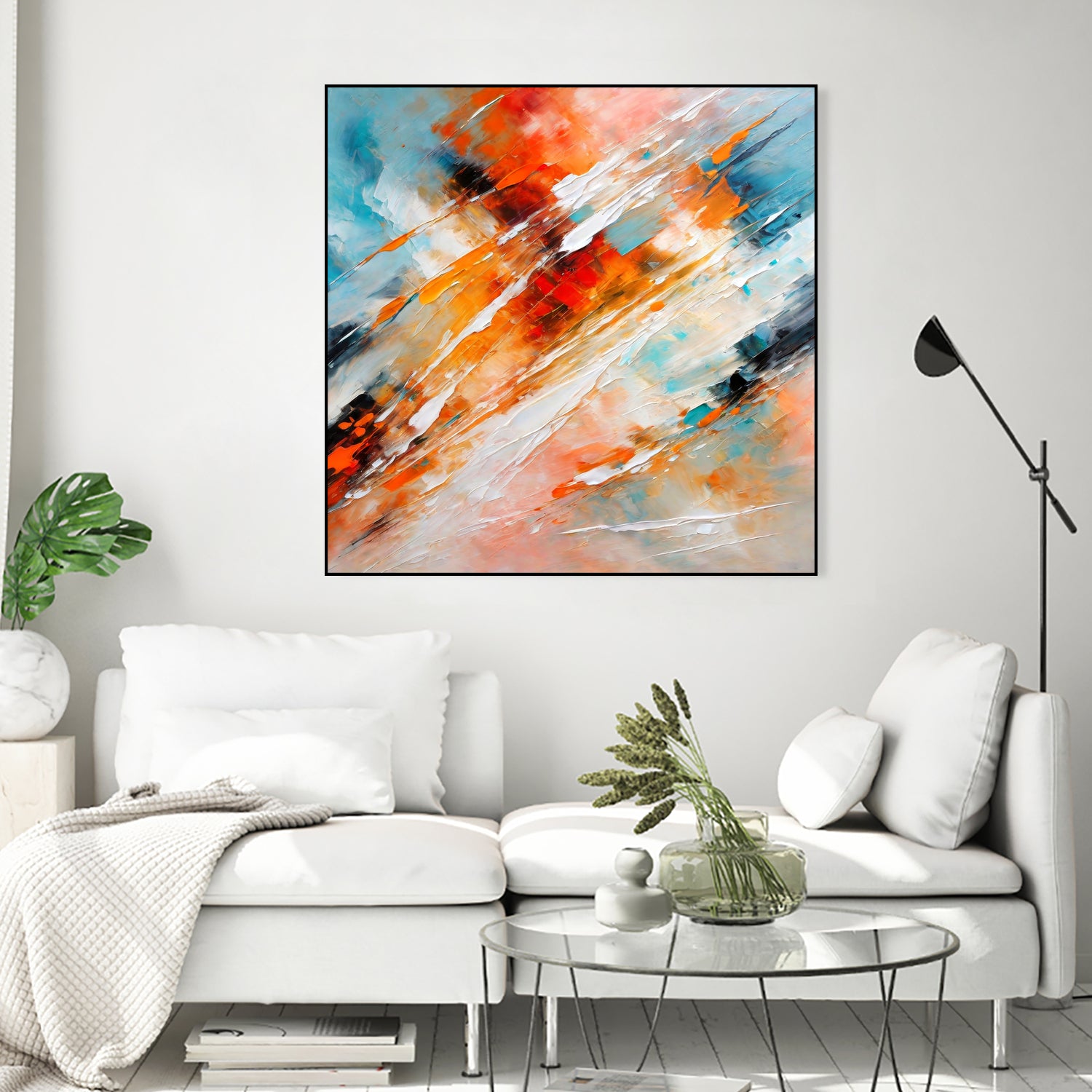 Impressionist Colorful Abstract by Alpenglow Workshop on GIANT ART - abstract abstract painting