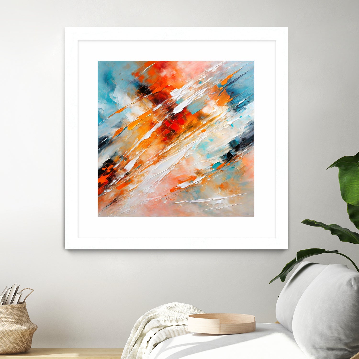 Impressionist Colorful Abstract by Alpenglow Workshop on GIANT ART - abstract abstract painting