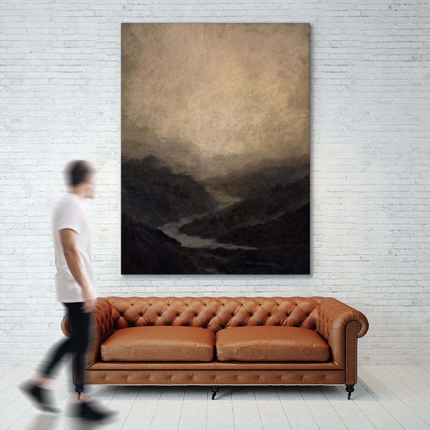 Highland River by Dan Hobday on GIANT ART - nature and landscapes ananwater