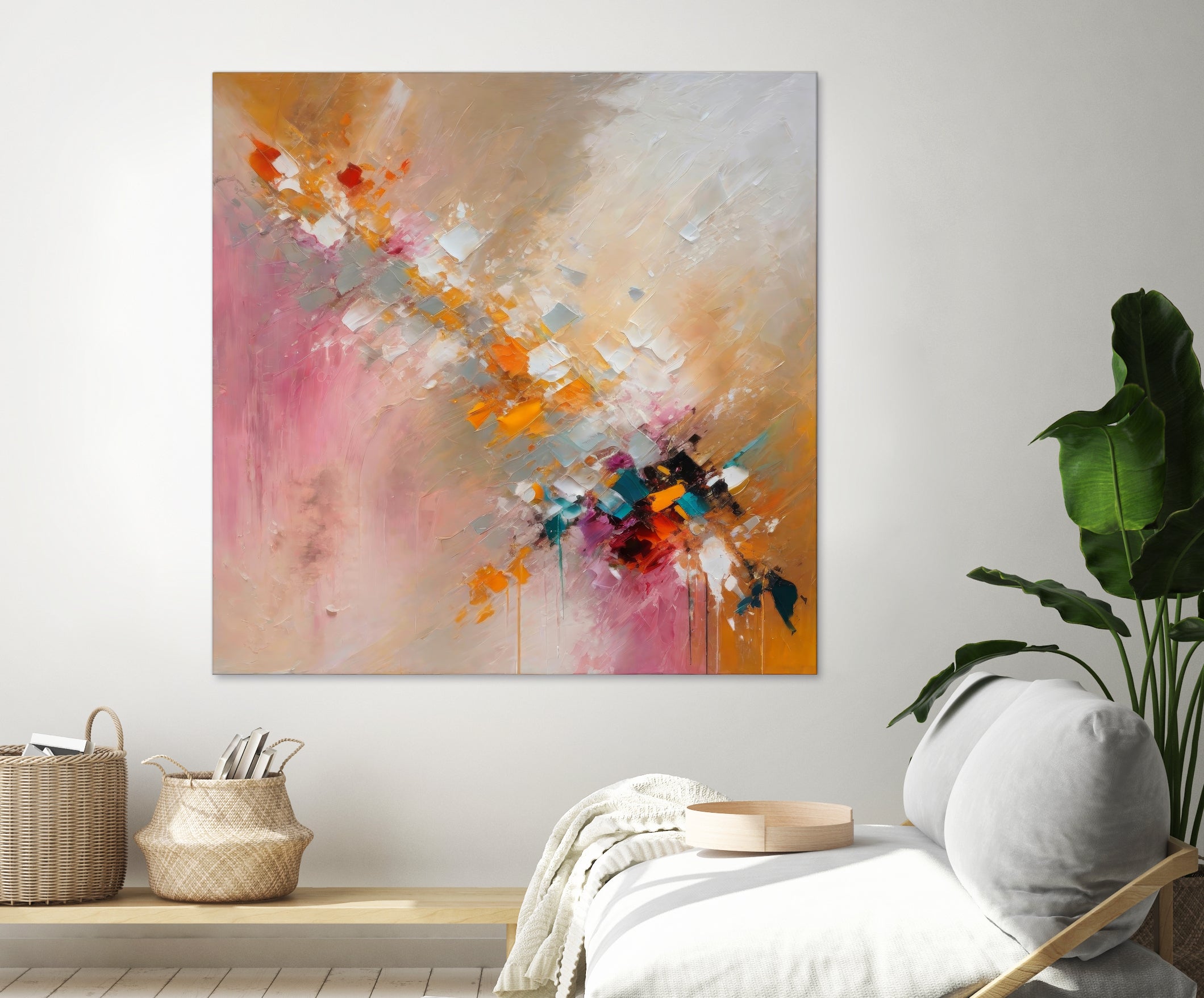 Colorful Cascade by Alpenglow Workshop on GIANT ART - abstract abstract art