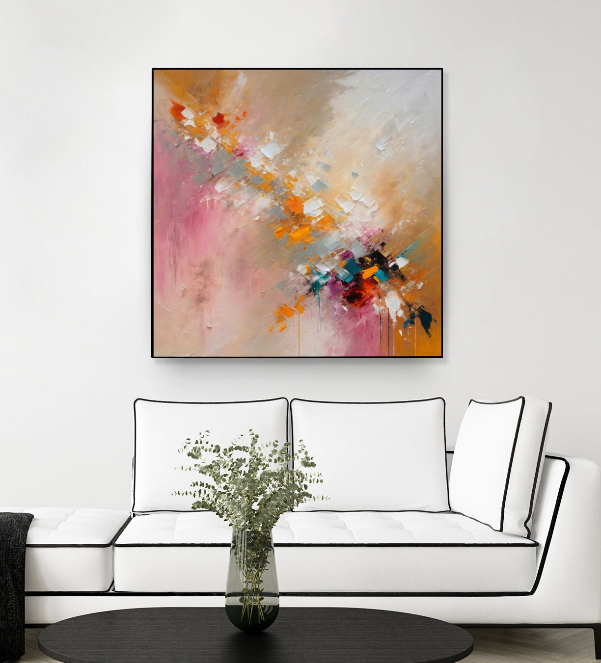 Colorful Cascade by Alpenglow Workshop on GIANT ART - abstract abstract art