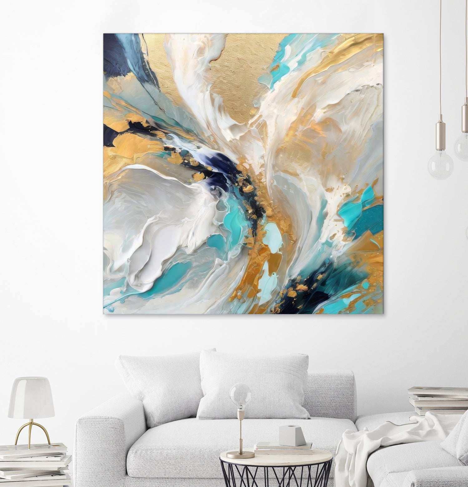 Elegant Minimalist Abstract by Alpenglow Workshop on GIANT ART - abstract modern abstract art