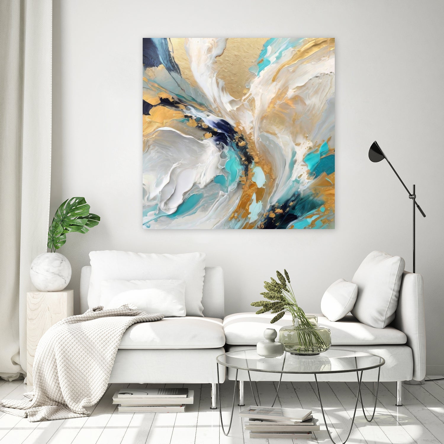 Elegant Minimalist Abstract by Alpenglow Workshop on GIANT ART - abstract modern abstract art