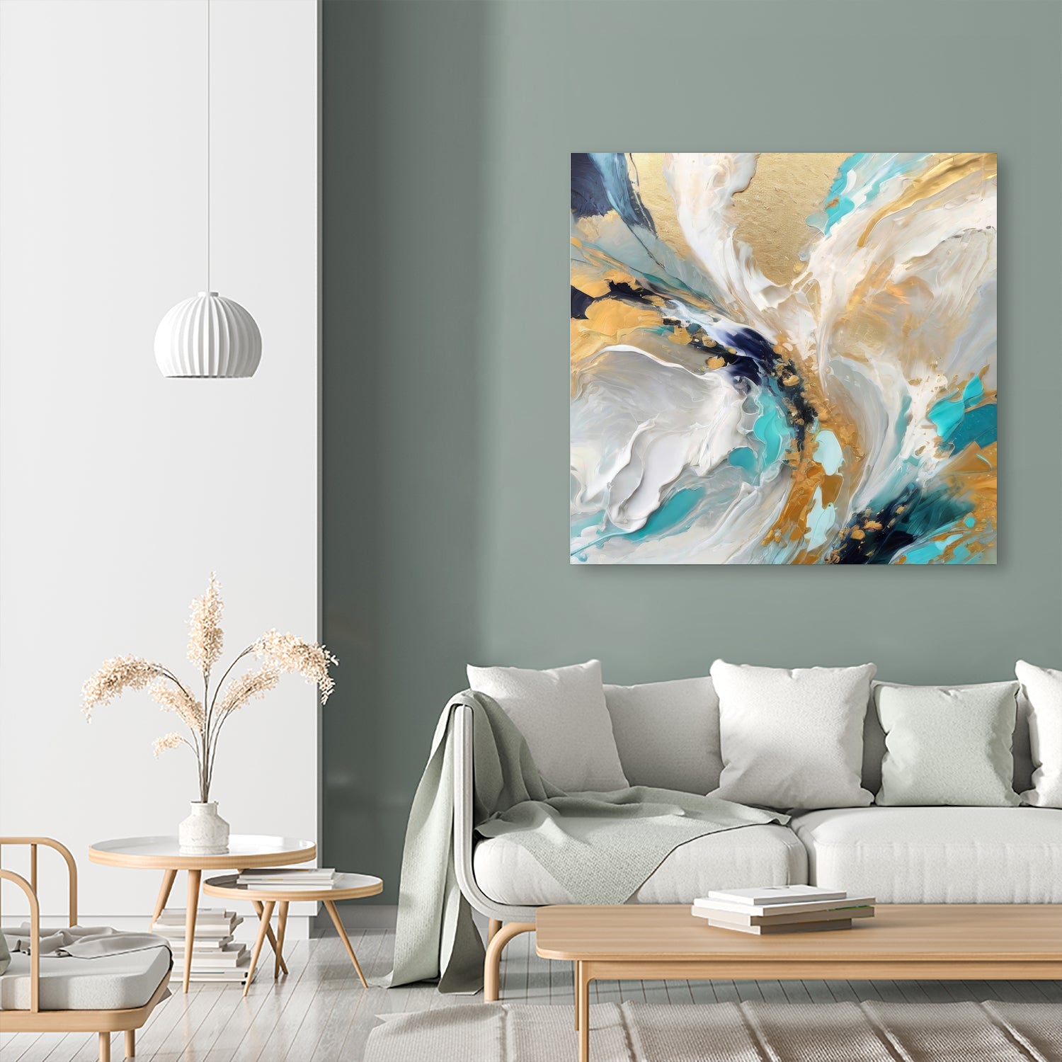 Elegant Minimalist Abstract by Alpenglow Workshop on GIANT ART - abstract modern abstract art