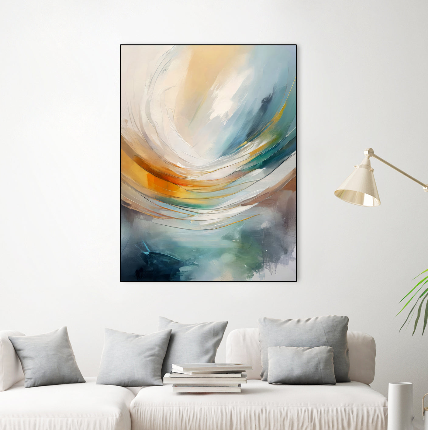 Curved Hues by Alpenglow Workshop on GIANT ART - abstract abstract