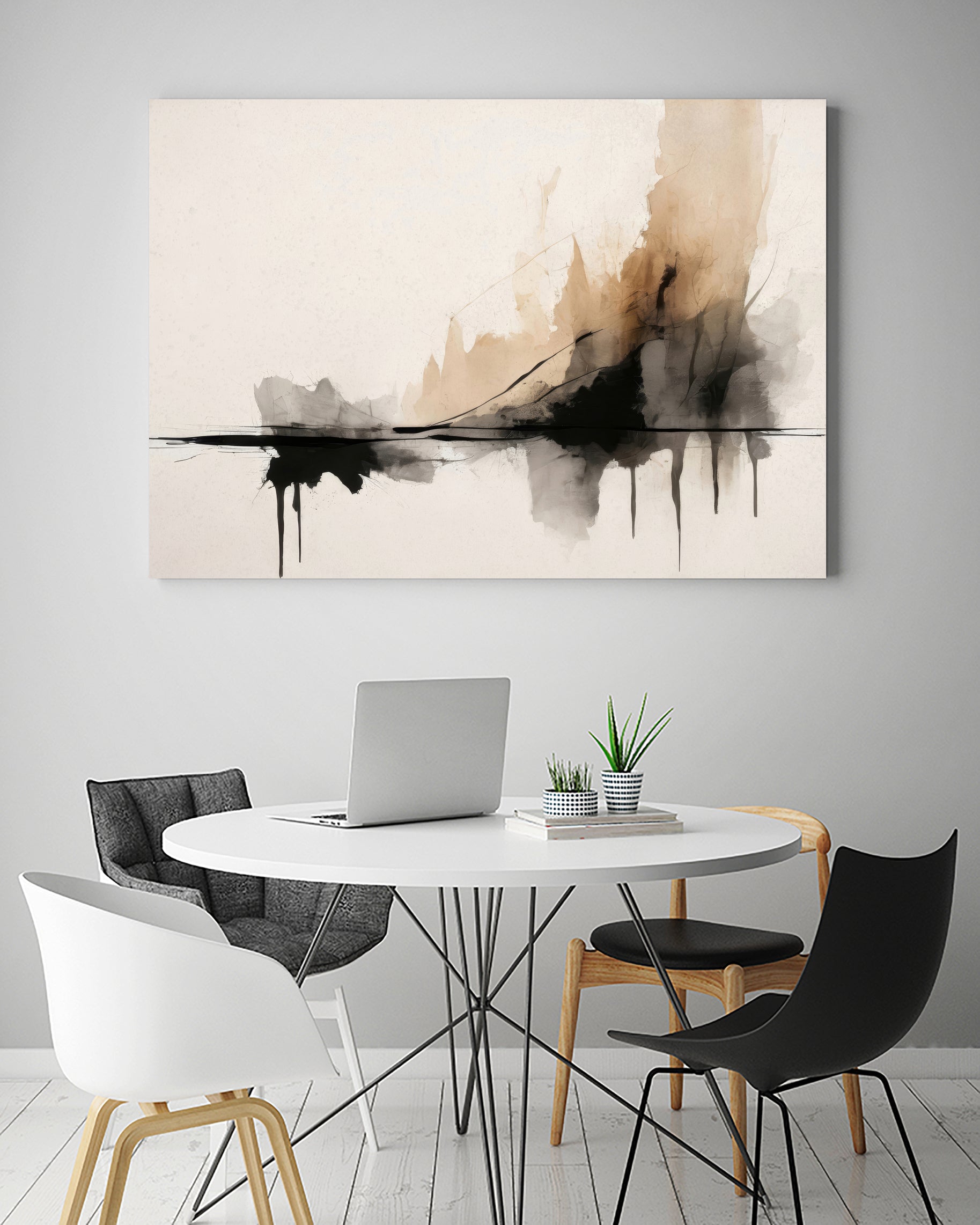 Essence of Line and Shadow by Alpenglow Workshop on GIANT ART - abstract wall art abstract abstract wall art