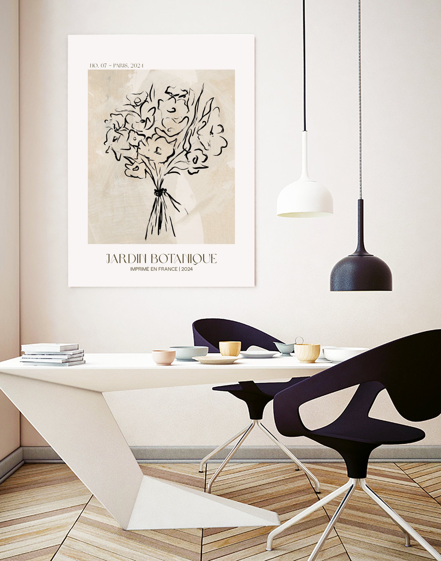 Floral Elegance by Treechild on GIANT ART -  botanical-illustration