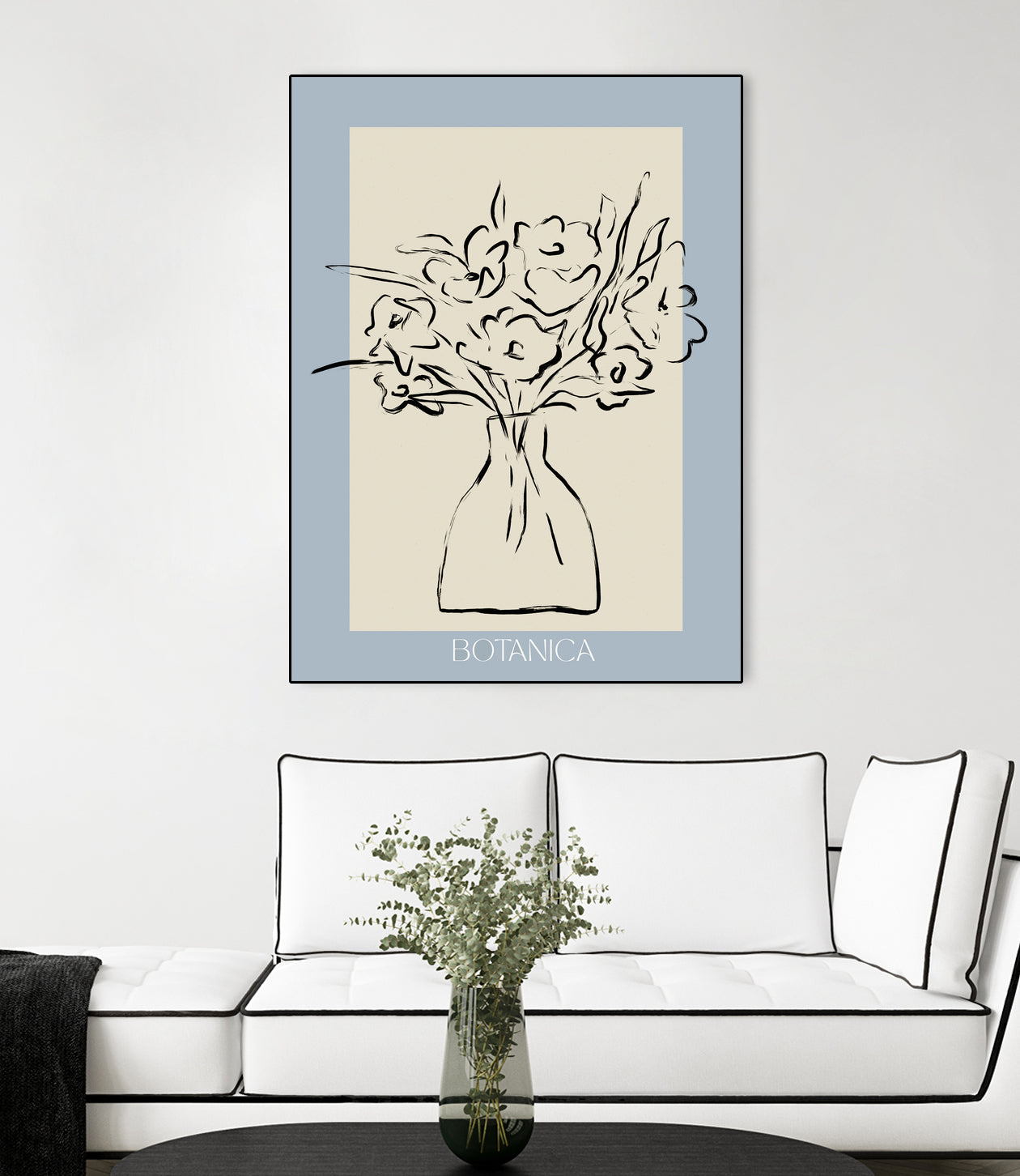 Floral Sketch Vase by Treechild on GIANT ART - 7200 photography