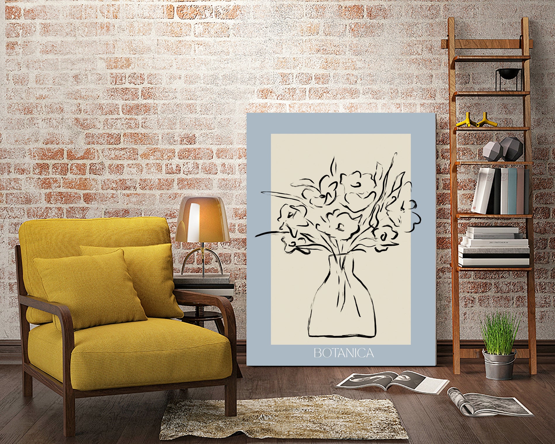 Floral Sketch Vase by Treechild on GIANT ART - 7200 photography