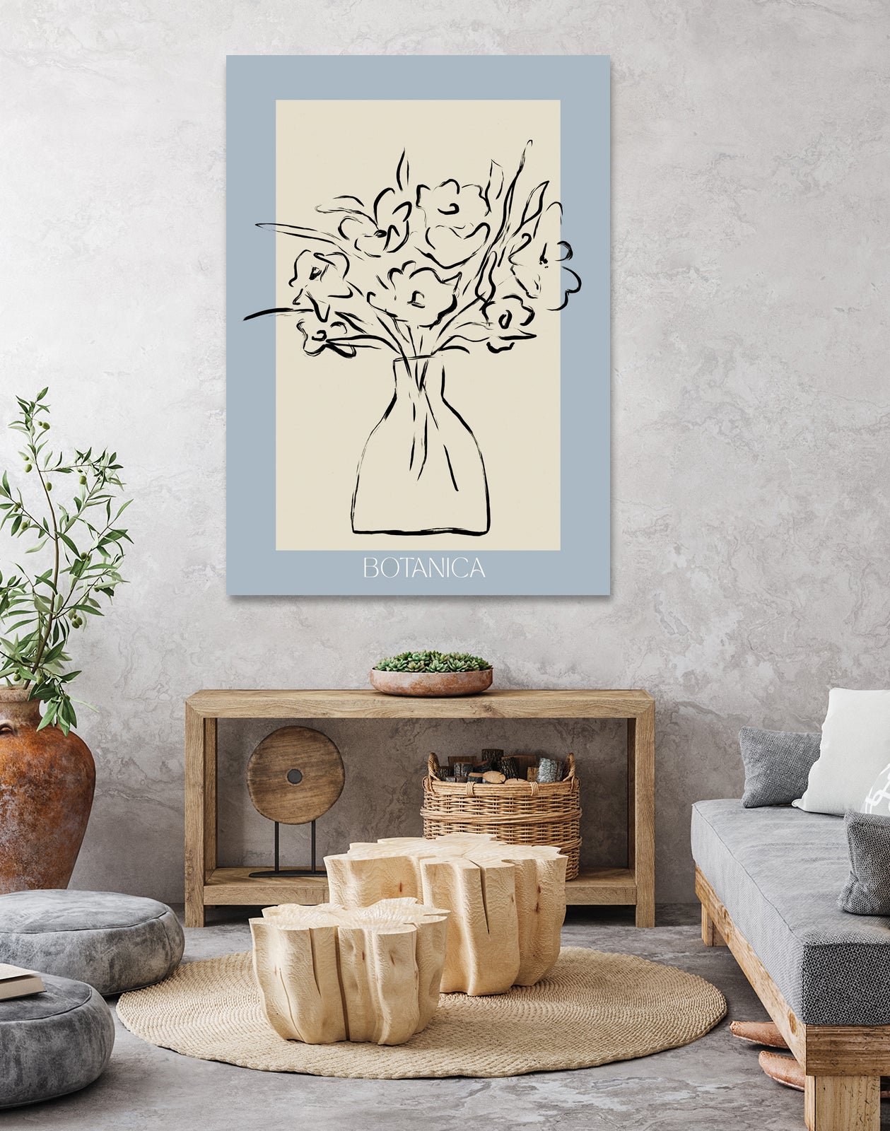 Floral Sketch Vase by Treechild on GIANT ART - 7200 photography