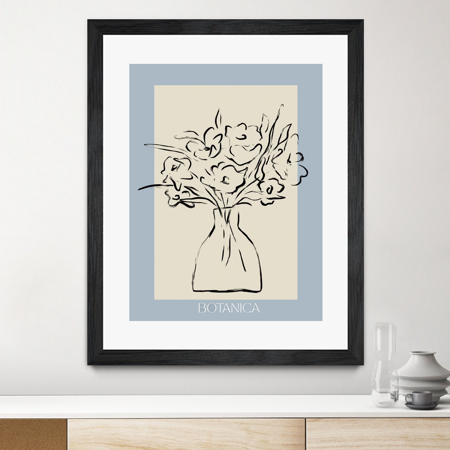 Floral Sketch Vase by Treechild on GIANT ART - 7200 photography
