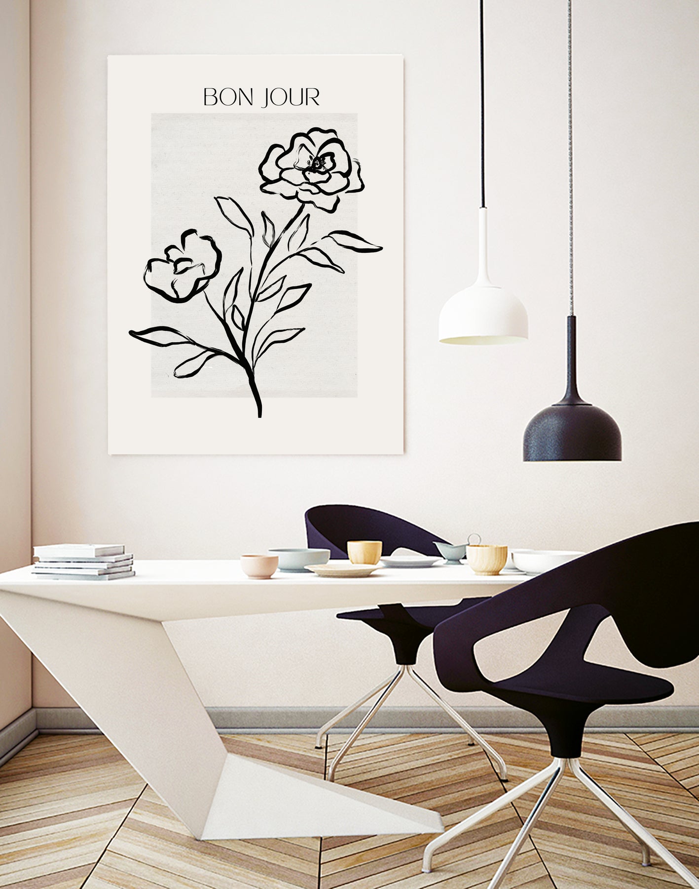 Bonjour Blooms by Treechild on GIANT ART - 7200 photography