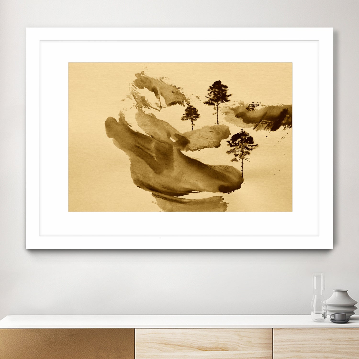 Ethereal Landscape by Santhosh ch on GIANT ART - 20279 illustration