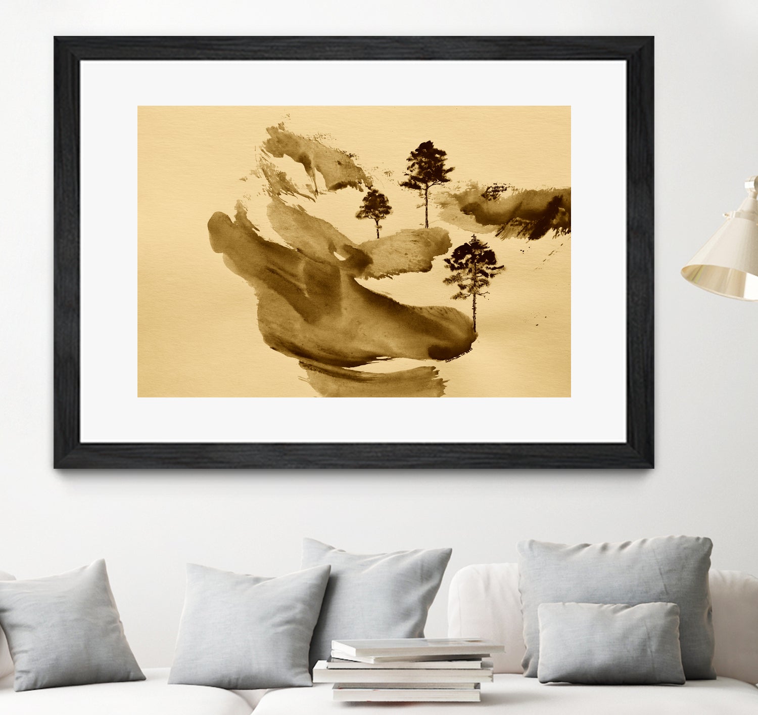 Ethereal Landscape by Santhosh ch on GIANT ART - 20279 illustration