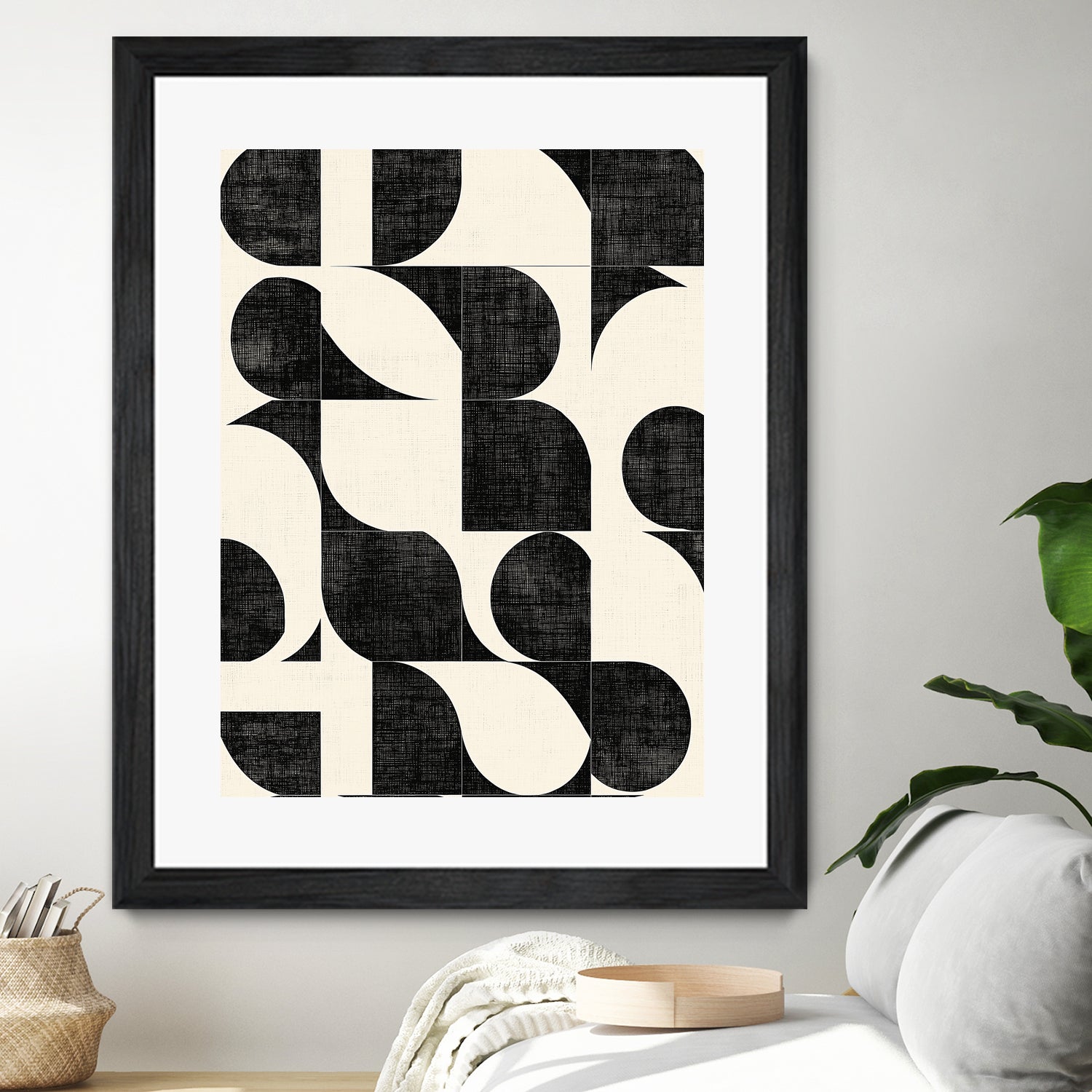 Geometric Black and White Patterns by Layla Oz on GIANT ART - 2972 illustration