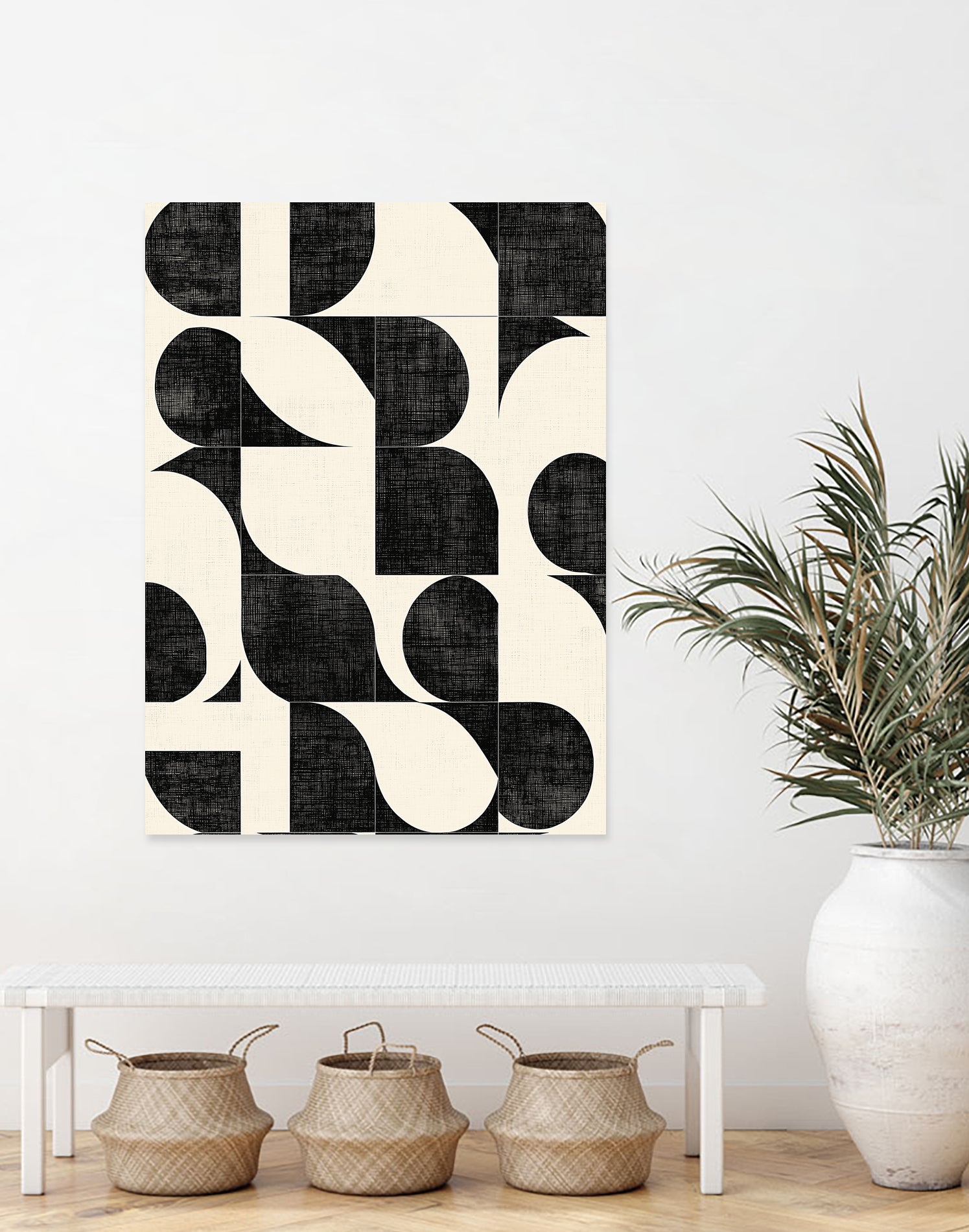 Geometric Black and White Patterns by Layla Oz on GIANT ART - 2972 illustration