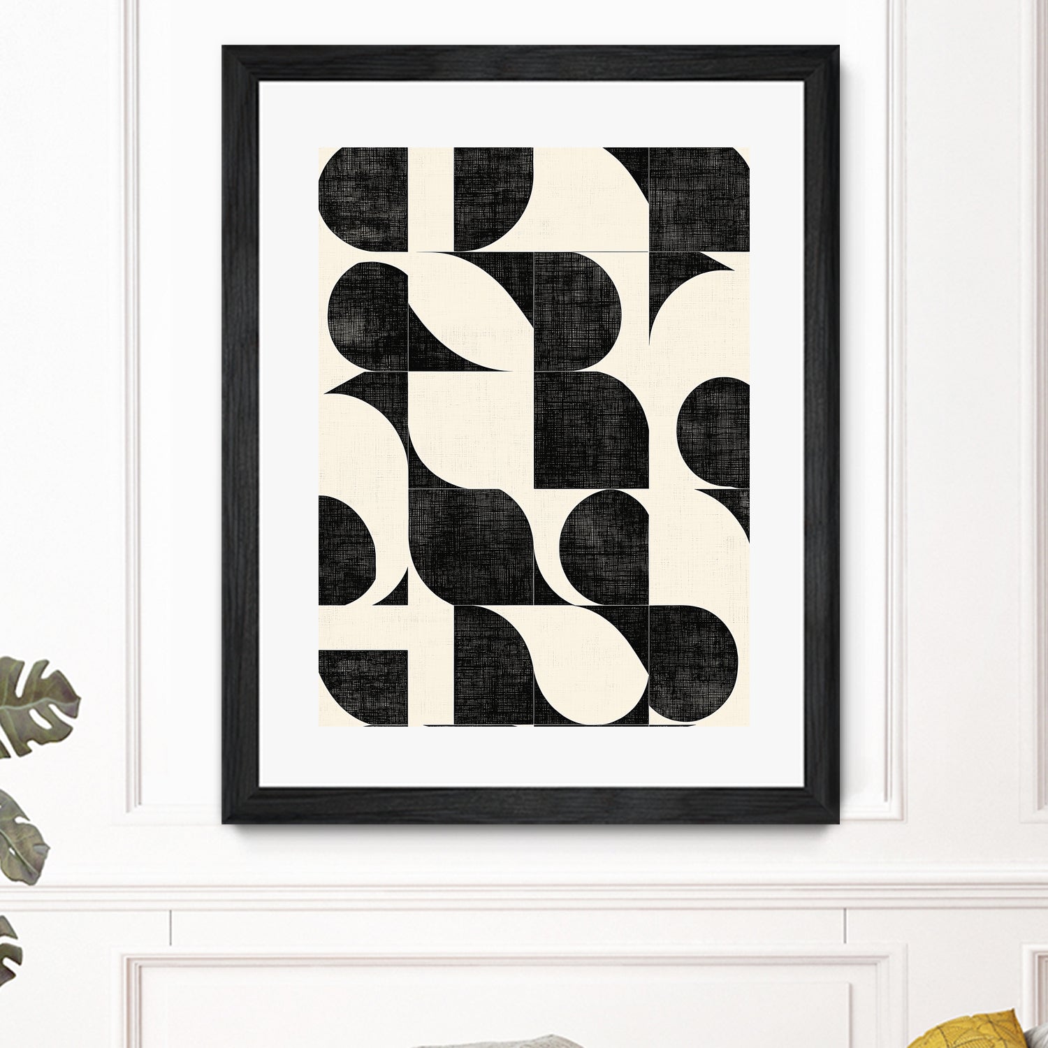 Geometric Black and White Patterns by Layla Oz on GIANT ART - 2972 illustration