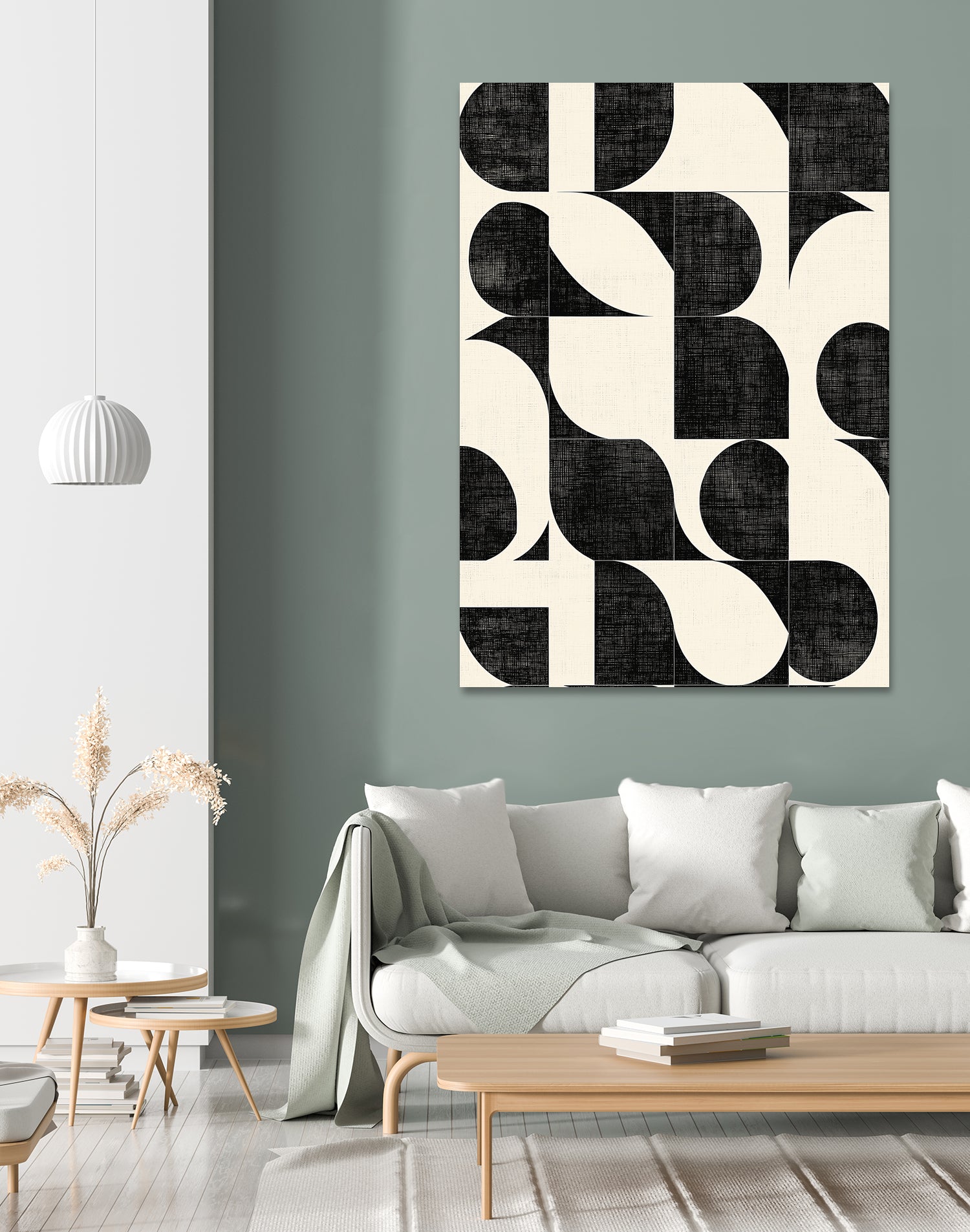 Geometric Black and White Patterns by Layla Oz on GIANT ART - 2972 illustration