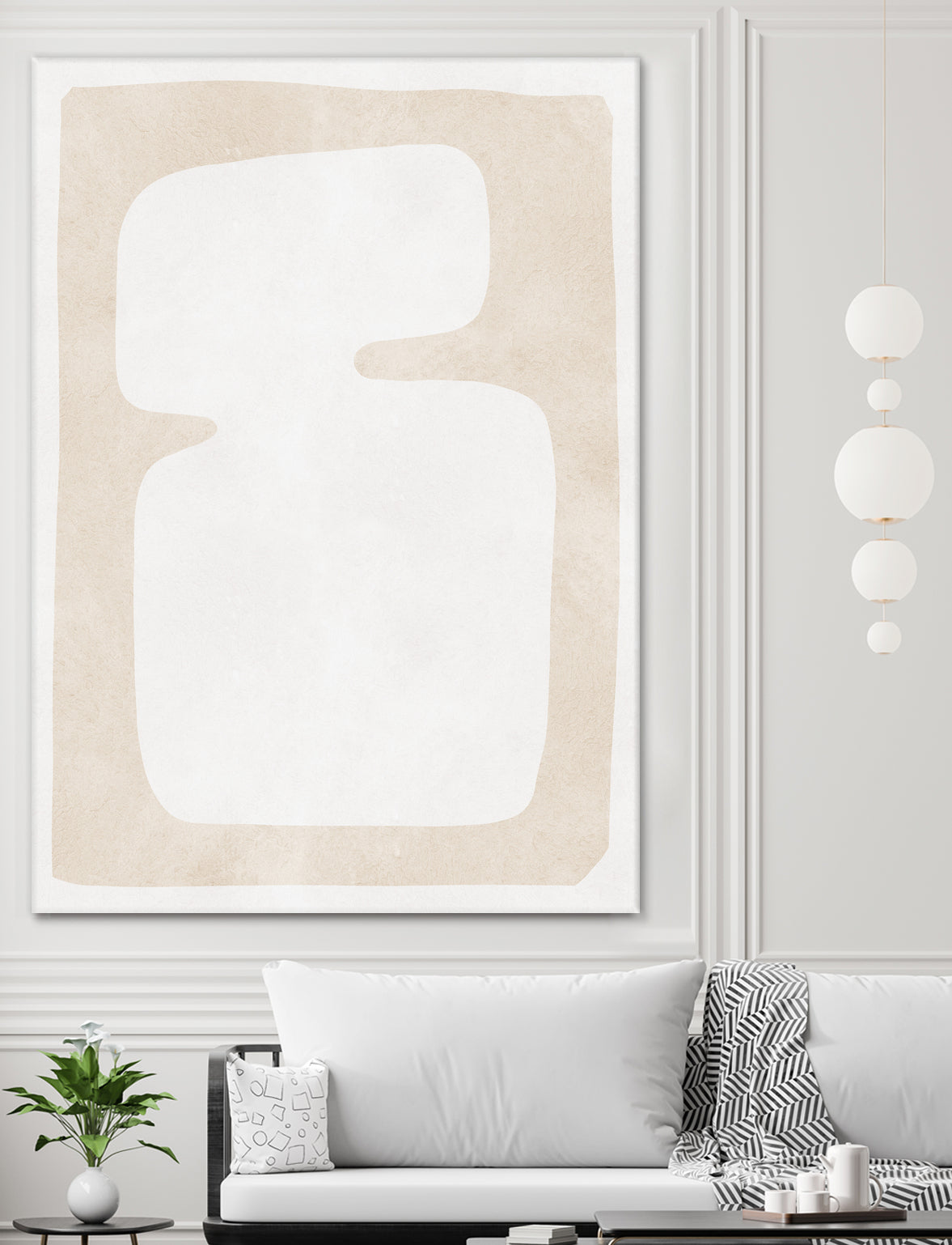 Modern Minimalist Form by Vitor Costa on GIANT ART - 9001 illustration