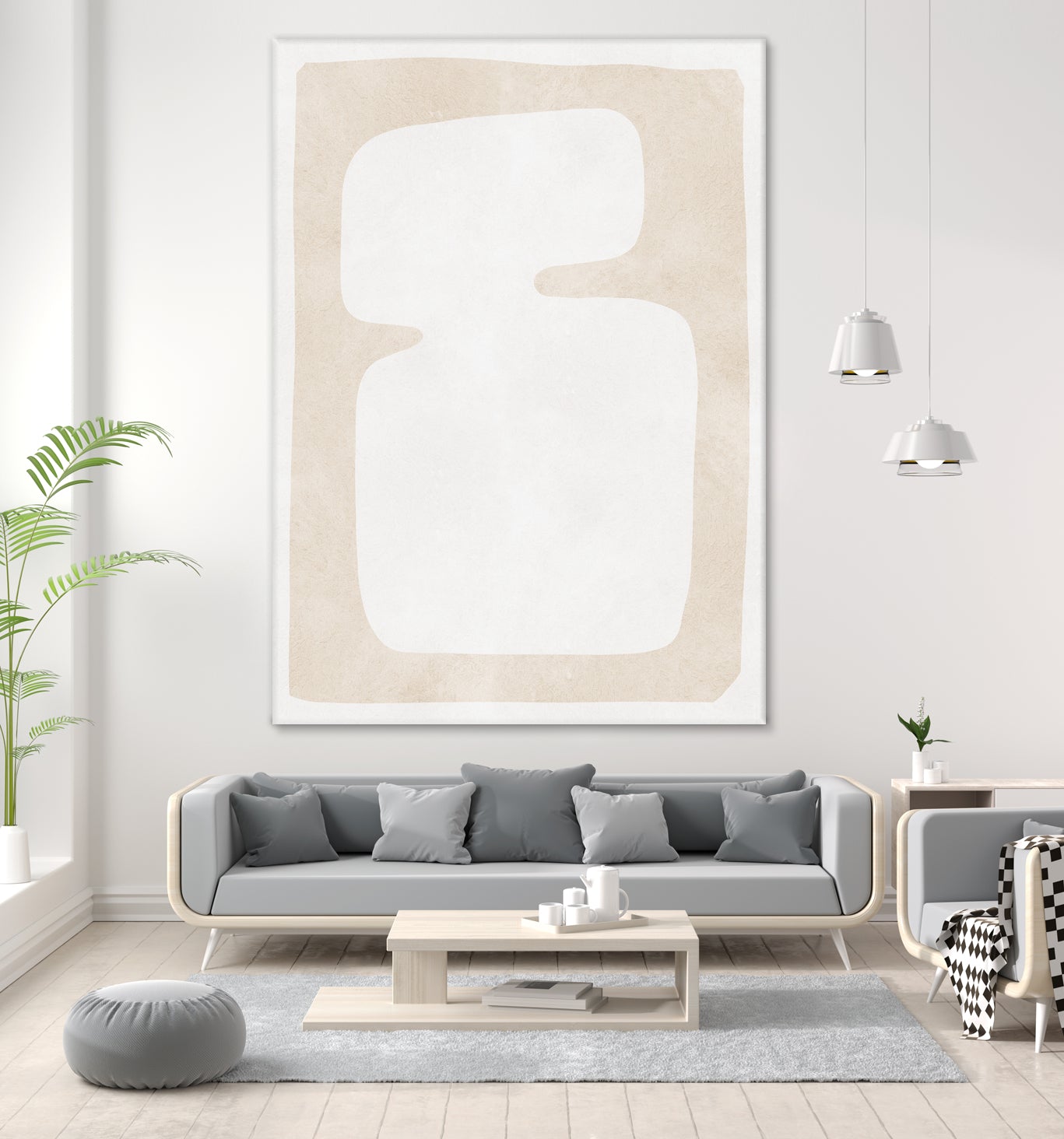 Modern Minimalist Form by Vitor Costa on GIANT ART - 9001 illustration