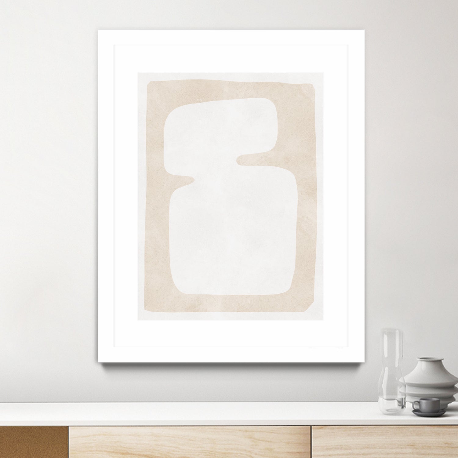 Modern Minimalist Form by Vitor Costa on GIANT ART - 9001 illustration