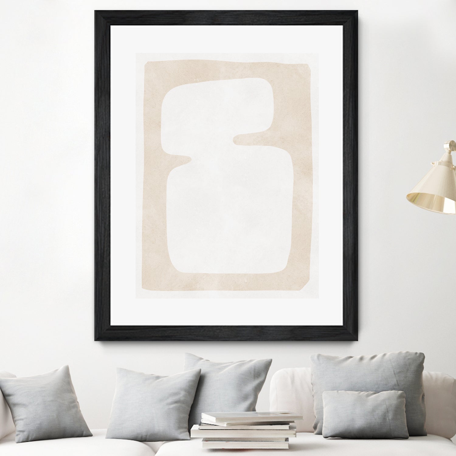 Modern Minimalist Form by Vitor Costa on GIANT ART - 9001 illustration