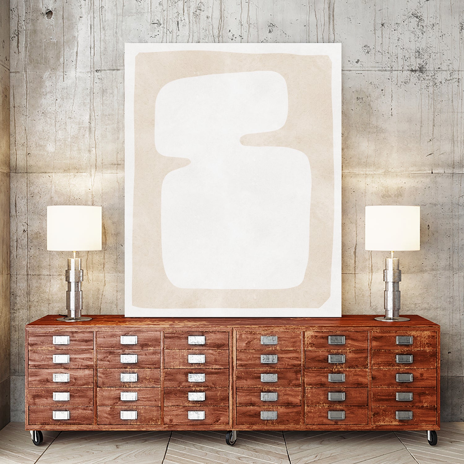 Modern Minimalist Form by Vitor Costa on GIANT ART - 9001 illustration