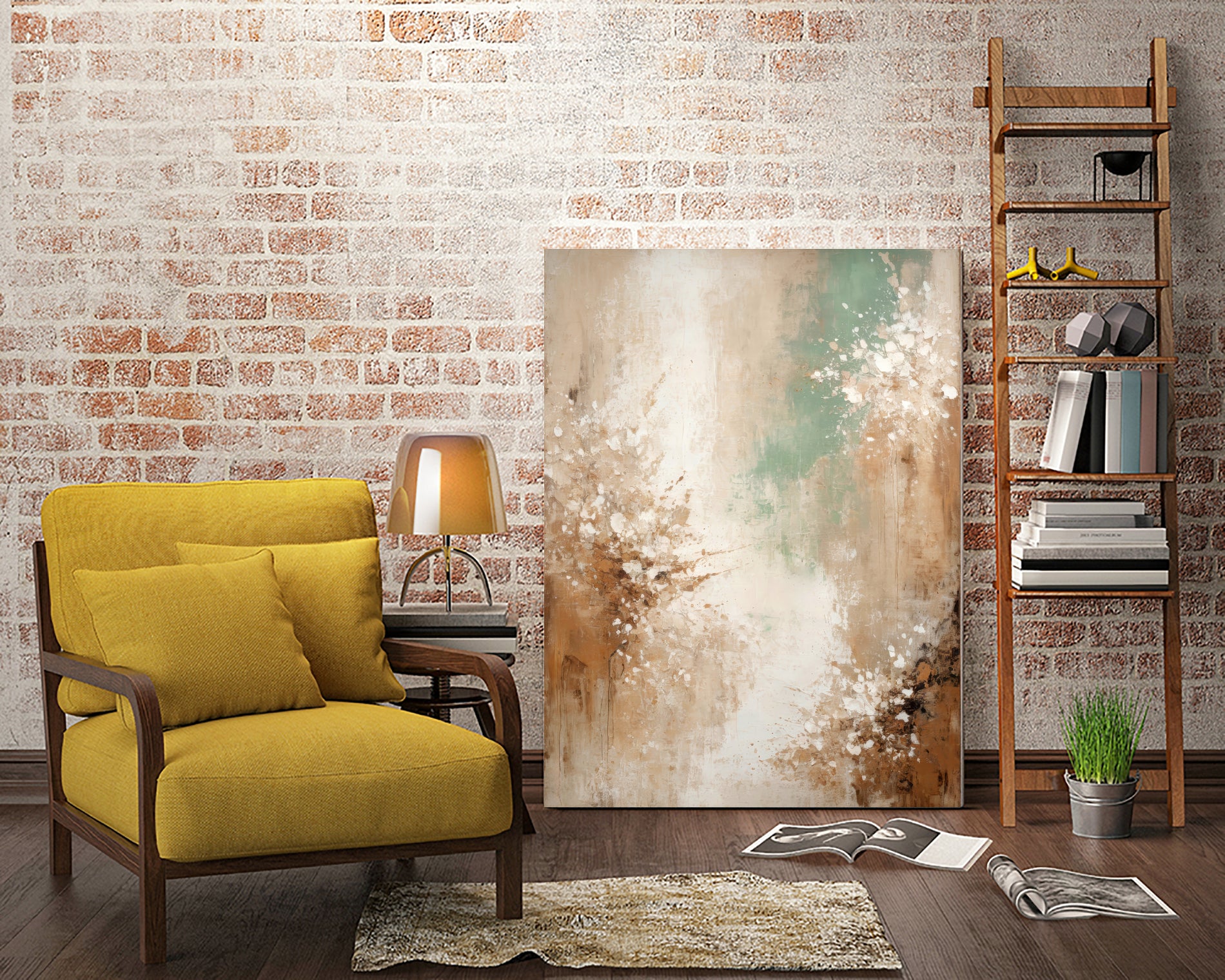 Blend Of Earth Tones by Alpenglow Workshop on GIANT ART - abstract abstract art