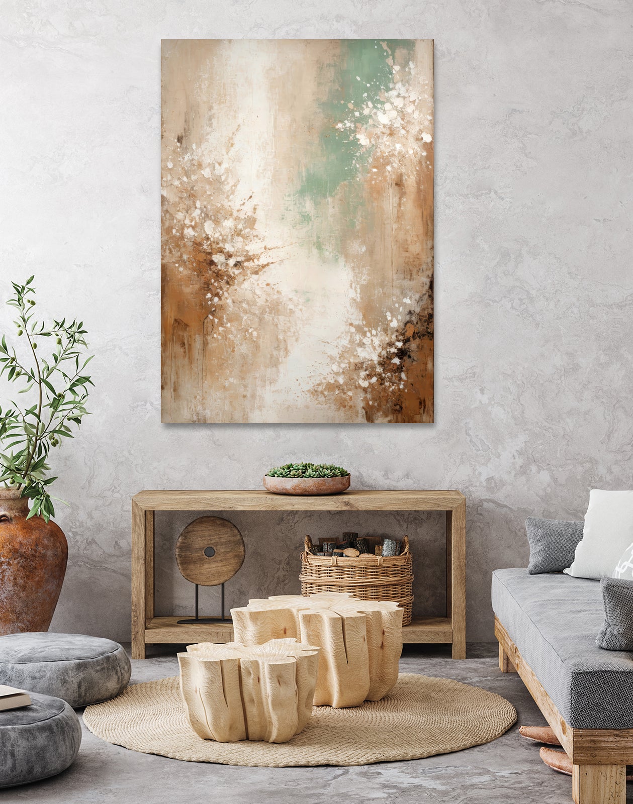 Blend Of Earth Tones by Alpenglow Workshop on GIANT ART - abstract abstract art