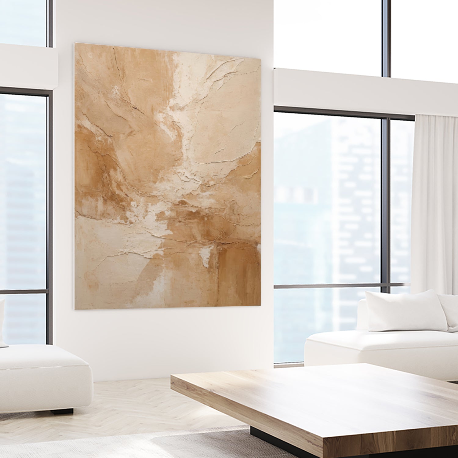 Tonal Terrain by Alpenglow Workshop on GIANT ART - textured wall art abstract textured wall art