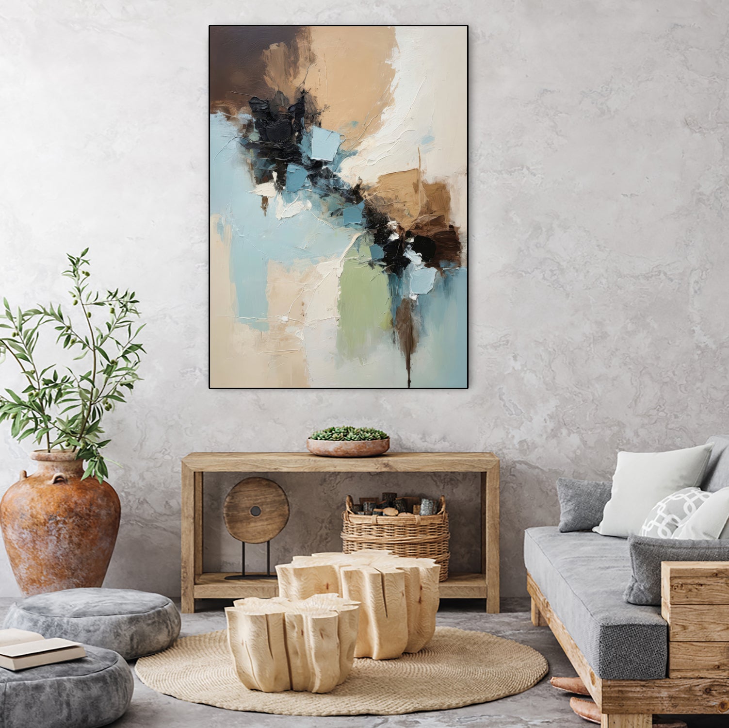 Vibrant Earthy Tones by Alpenglow Workshop on GIANT ART - abstract abstract art