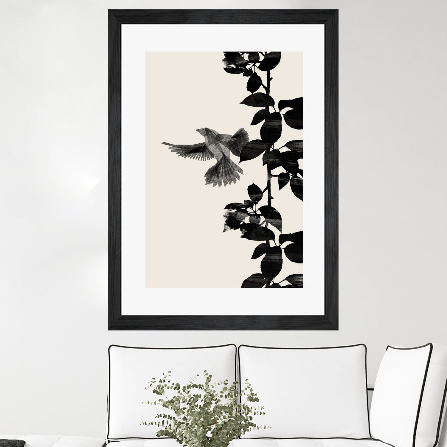 Bird Botanical a 20x30 by Danushka Abeygoda on GIANT ART -
