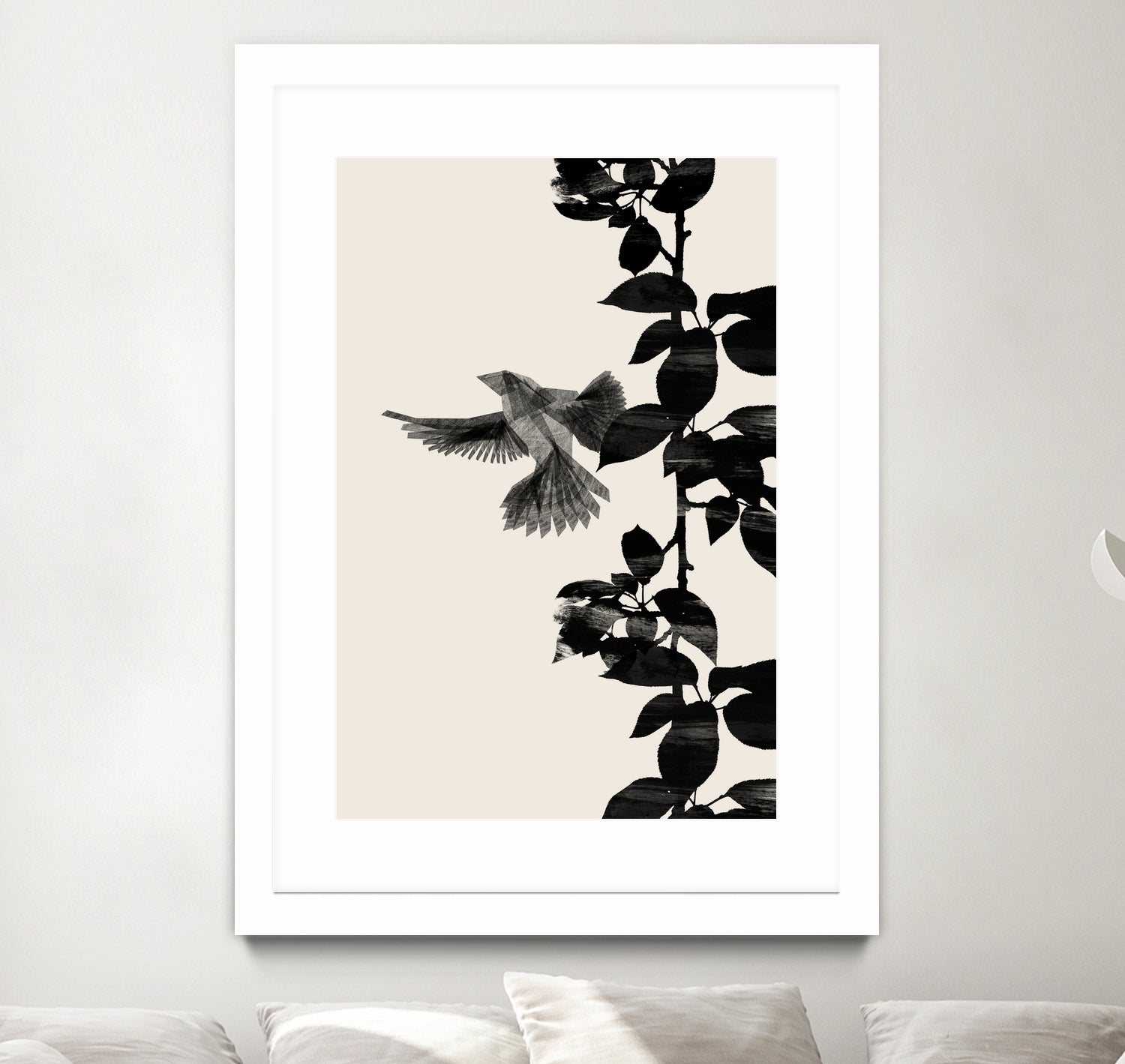 Bird Botanical a 20x30 by Danushka Abeygoda on GIANT ART -