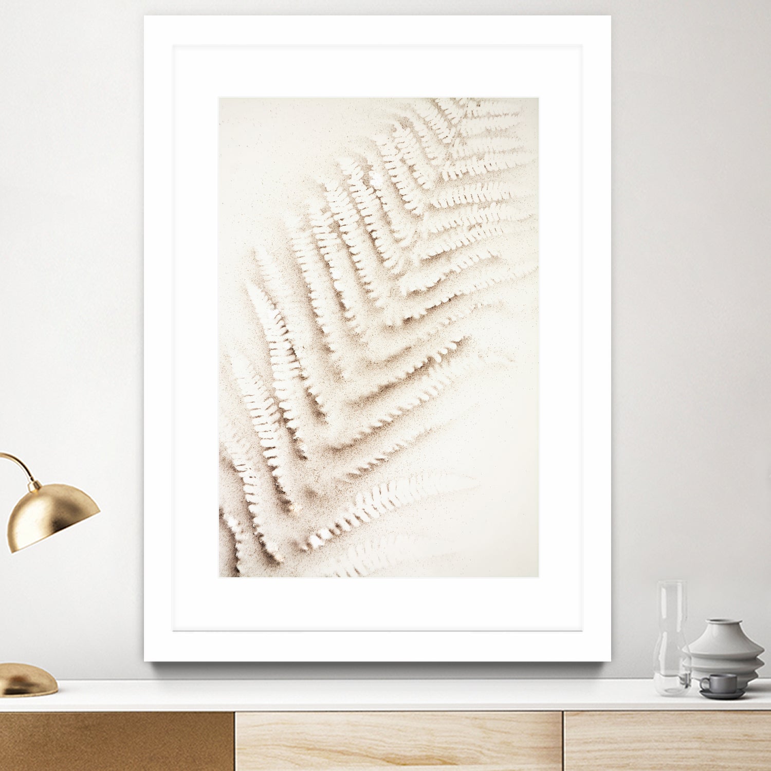 Patterns of Fern by Christina Sillen on GIANT ART - abstract nature art