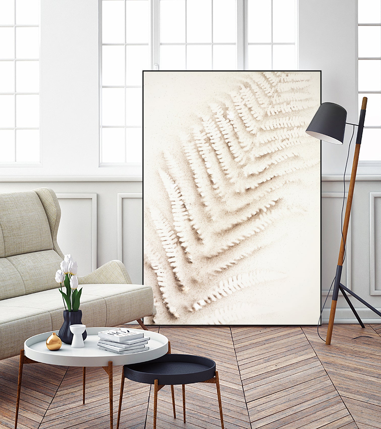 Patterns of Fern by Christina Sillen on GIANT ART - abstract nature art