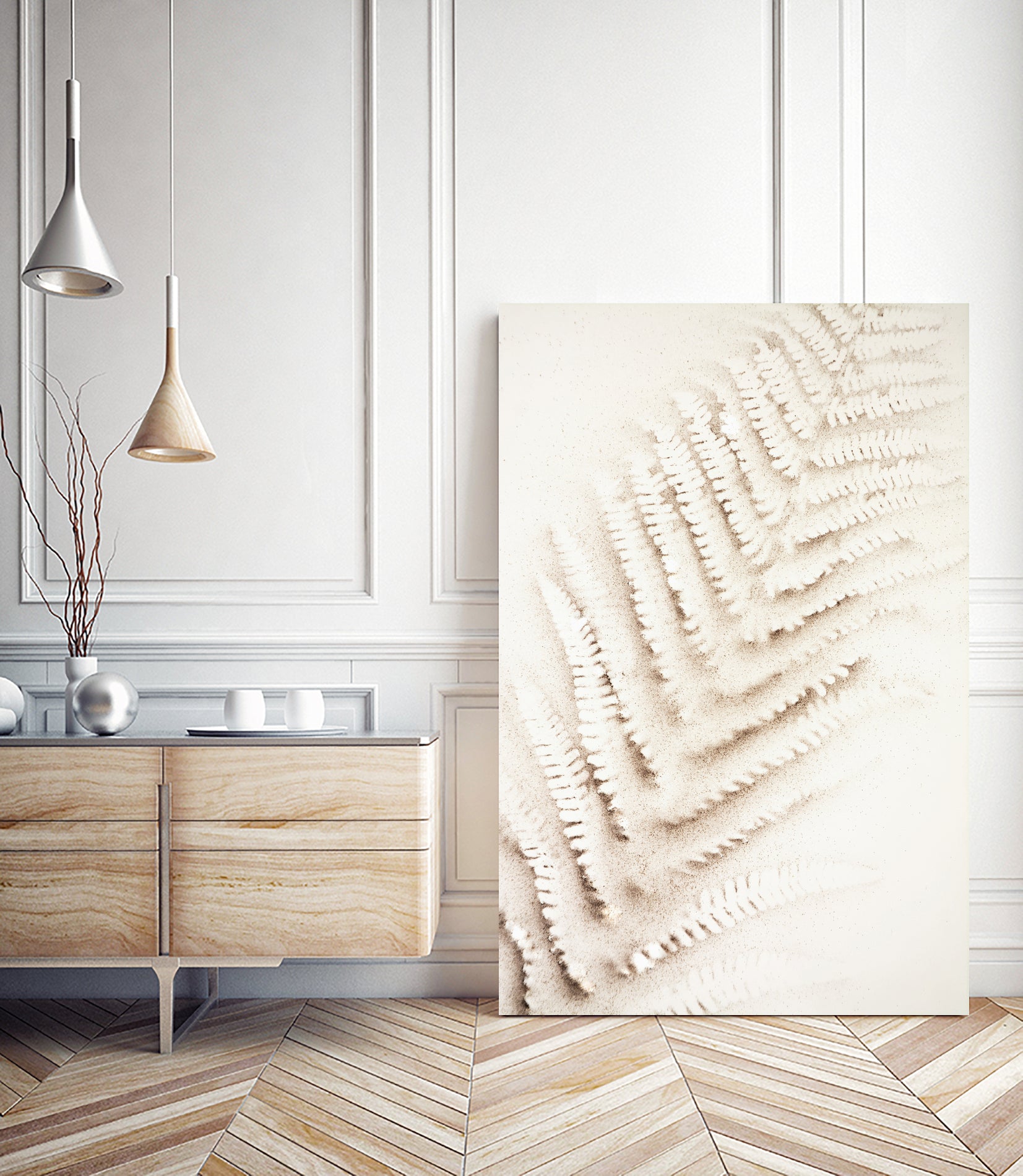 Patterns of Fern by Christina Sillen on GIANT ART - abstract nature art