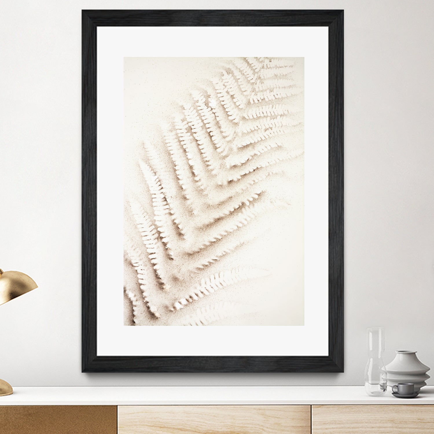 Patterns of Fern by Christina Sillen on GIANT ART - abstract nature art