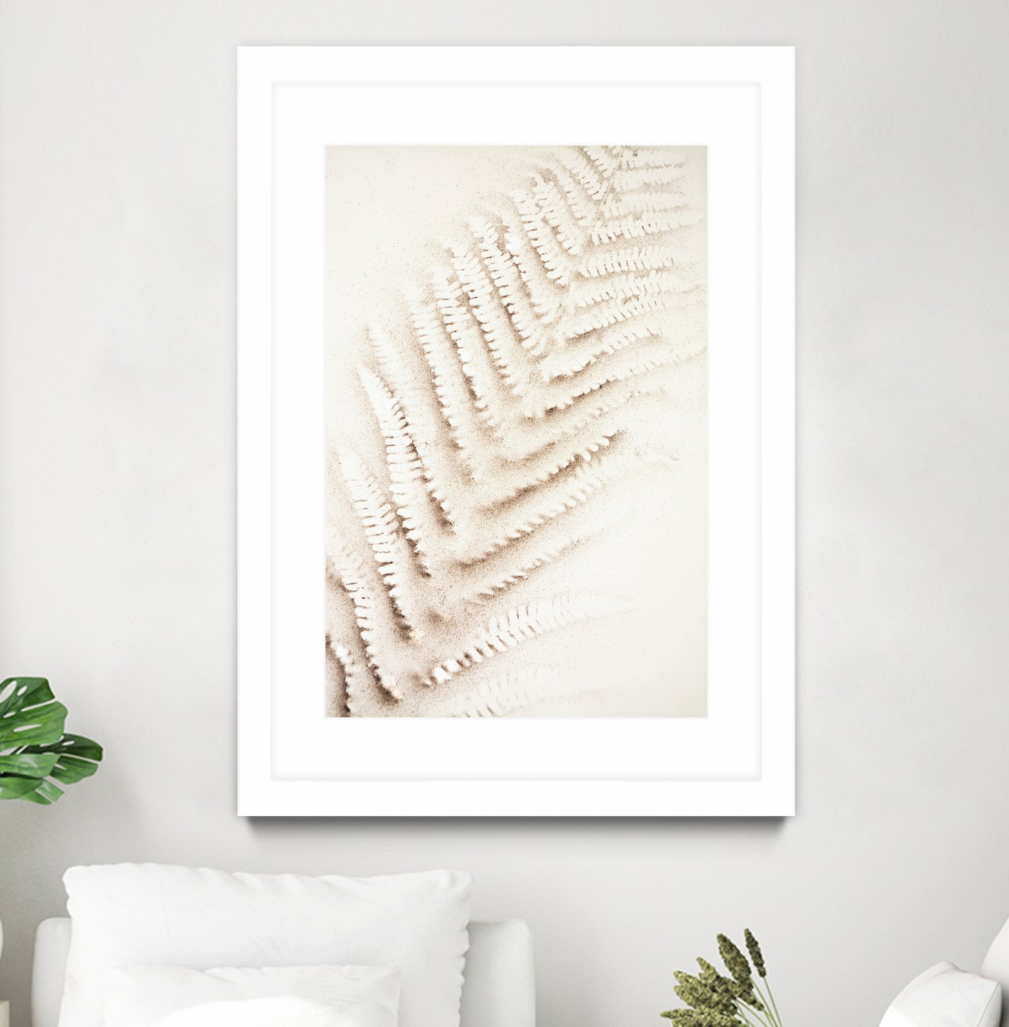 Patterns of Fern by Christina Sillen on GIANT ART - abstract nature art