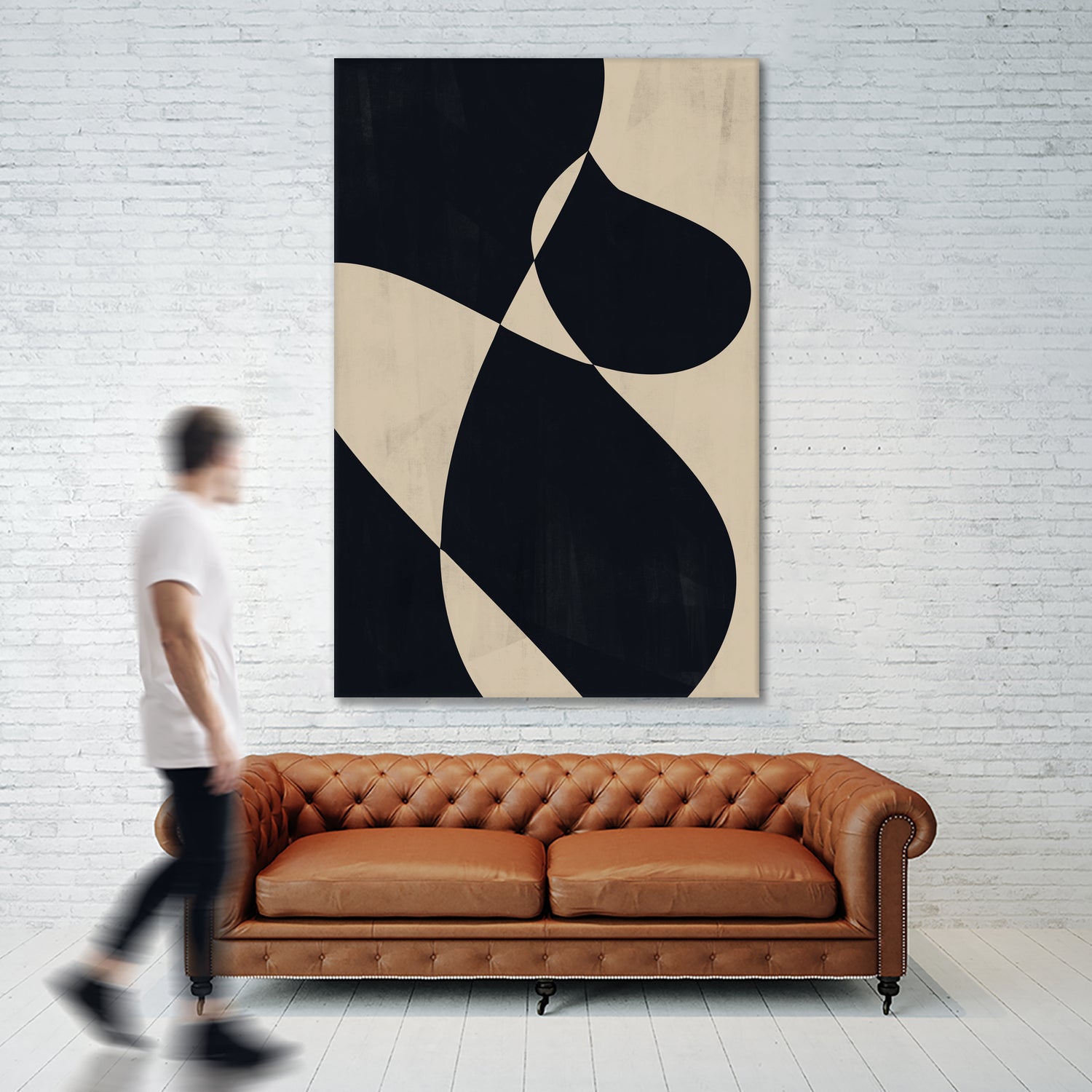 Curved Contrasts by Danushka Abeygoda on GIANT ART - 6000 illustration