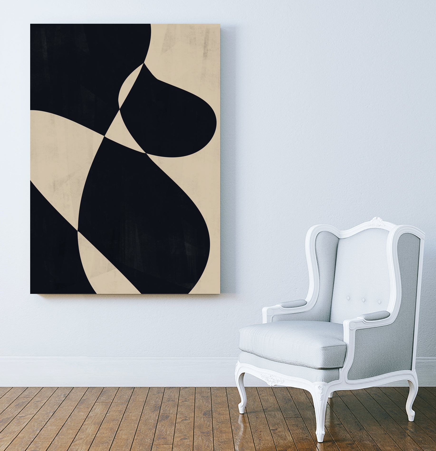 Curved Contrasts by Danushka Abeygoda on GIANT ART - 6000 illustration