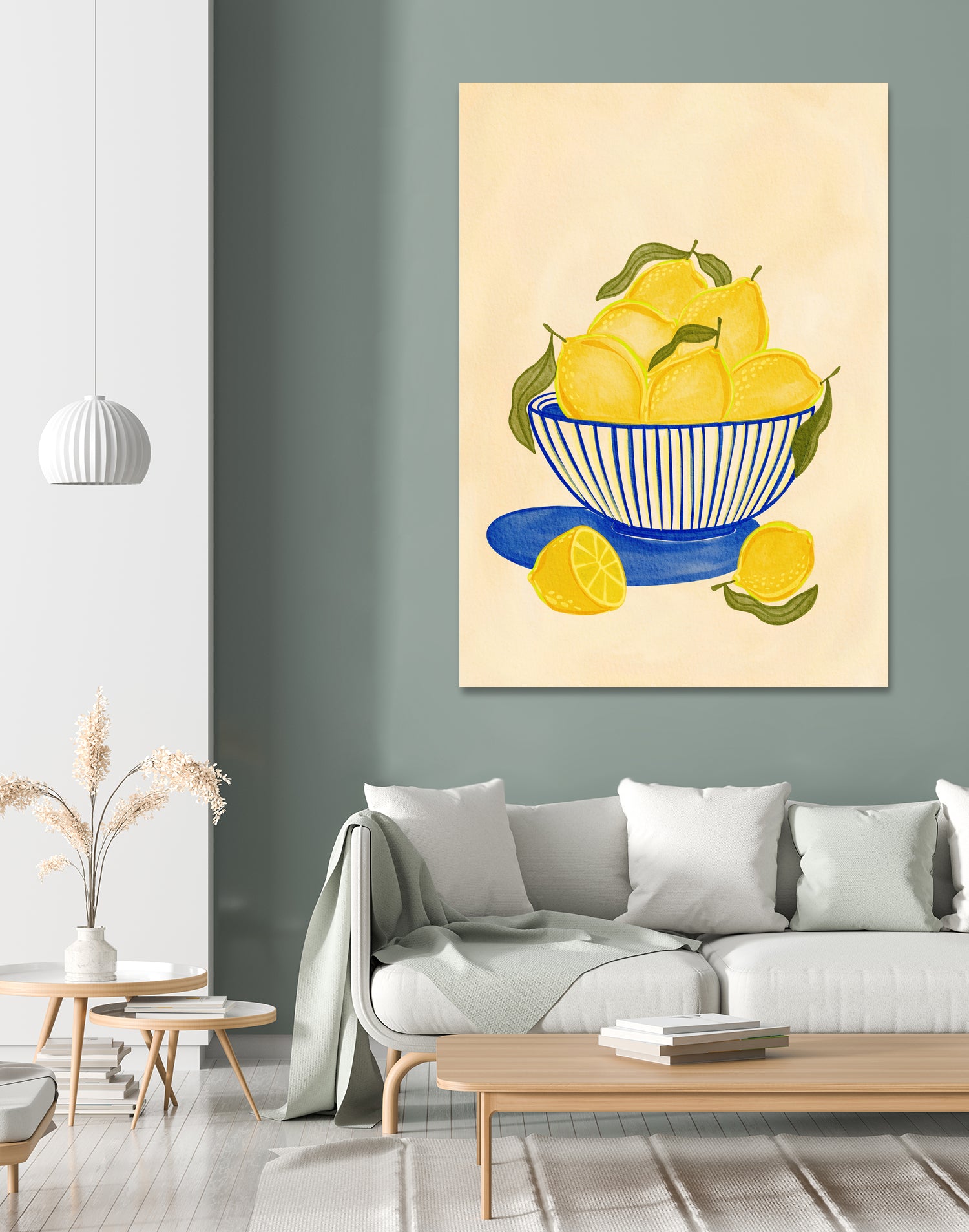 Bowl Of Vibrant Yellow Lemons by Nikita Jariwala on GIANT ART - bowl of lemons art food and drinks bowl of lemons art
