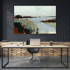 Gone Fishing by cartissi on GIANT ART - abstract landscape art nature and landscapes abstract landscape art